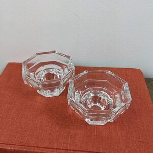Vintage Arcoroc France Octime Candles holders